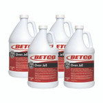 Betco Oven Jell Cleaner, Lemon Scent, 1 gal Bottle, 4/Carton