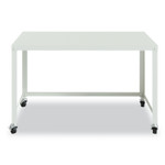 Hirsh Industries RTA Mobile Desk, 47.45 x 23.88 x 29.6, White Hirsh Industries RTA Mobile Desk, 47.45 x 23.88 x 29.6, White