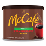 McCafe Ground Coffee, Premium Roast Decaf, 24 oz Can