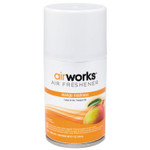 HOSPECO AirWorks Metered Aerosol Spray, Mango, 7 oz, 12/Carton