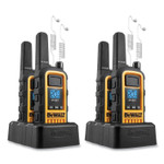 DeWalt 2DXFRS800SV1 Two-Way Radios, 2 W, 22 Channels