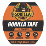 Gorilla Ultimate Tape, 3" Core, 1.88" x 20 yd, Black Gorilla Ultimate Tape, 3" Core, 1.88" x 20 yd, Black