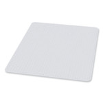 ES Robbins EverLife Chair Mat for Extra High Pile Carpet, Square, 72 x 72, Clear