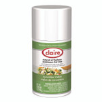 Claire Metered Air Freshener, Cucumber Melon Scent, 7 oz Aerosol Spray, 12/Carton
