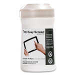 Sani Professional PDI Easy Screen Cleaning Wipes, 1-Ply, 9 x 6, Unscented, White, 70/Pack