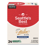 Seattle's Best House Blend Coffee K-Cup, 24/Box, 4/Carton
