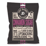 Pop Daddy Cinnamon Sugar Pretzel Sticks, 3 oz Bag, 15/Carton