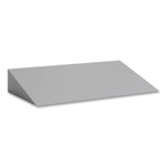 Safco Triple Sloped Metal Locker Hood Addition, 36w x 18d x 6h, Gray