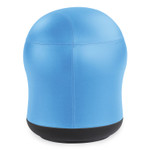 Safco Zenergy Swivel Ball Chair, Backless, Supports Up to 250 lb, Baby Blue Vinyl