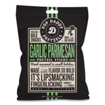 Pop Daddy Garlic Parmesan Pretzel Sticks, 3 oz Bag, 15/Carton