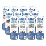 Bubbl'r Antioxidant Sparkling Water, Triple Berry Breez'r, 12 oz Can, 12 Cans/Carton