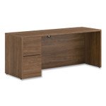 HON 10500 Series Full-Height Left Pedestal Credenza, 72w x 24w x 29.5h, Pinnacle