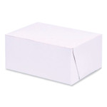 SCT Bakery Boxes, Standard, 6 x 4.45 x 2.75, White, Paper, 250/Carton