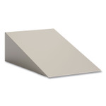 Safco Single Sloped Metal Locker Hood Addition, 12w x 18d x 6h, Tan
