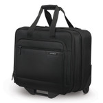 Samsonite Rolling Business Case, Fits Devices Up to 15.6", Polyester, 16.54 x 8 x 9.06, Black