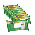 Sani Professional Degreasing Multi-Surface Wipes, 1-Ply, 11.5 x 10, 75, Floral Scent, White, Wipes/Pack, 9 Packs/Carton
