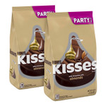 Hershey's KISSES with Almonds, Milk Chocolate, 32 oz Pack, 2 Packs/Carton