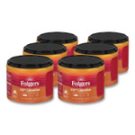 Folgers 100% Columbian Coffee, 22.6 oz Canister, 6/Carton