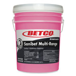 Betco Symplicity Sanibet Multi-Range Sanitizer Disinfectant Deodorizer, 5 gal Pail