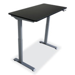 Victor Electric Height Adjustable Standing Desk, 48 x 23.6 x 28.7 to 48.4, Black