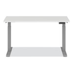 Alera AdaptivErgo Sit-Stand Three-Stage Electric Height-Adjustable Table with Memory Controls, 60" x 24" x 30" to 49", White