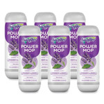 Swiffer PowerMop Refill Cleaning Solution, Lavender Scent, 25.3 oz Refill Bottle, 6/Carton