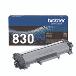 Brother TN830 Toner, 1,200 Page-Yield, Black