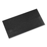 Crown Tuff-Spun Foot Lover Diamond Surface Mat, Rectangular, 36 x 60, Black