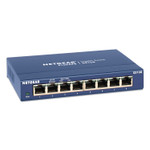 NETGEAR Unmanaged Gigabit Ethernet Switch, 16 Gbps Bandwidth, 192 KB Buffer, 8 Ports