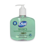 Dial Professional Basics MP Free Liquid Hand Soap, Unscented, 16 oz, 12/Carton