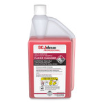 SC Johnson Professional Heavy Duty Neutral Floor Cleaner, Fresh Scent, 32 oz Squeeze and Pour Bottle, 6/Carton