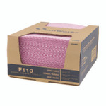 SaniWorks Choice Counter Foodservice Wiper, 1-Ply, 12 x 21, Pink/White, 200/Carton
