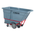 Rubbermaid Commercial 1 cu yd BRUTE DURATILT Frame Tilt Truck, Heavy Duty, 2,100 lb Capacity, Gray