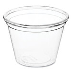 World Centric PLA Clear Cold Cups, 1 oz, Plastic, Clear, 3,000/Carton WORCPCS1S