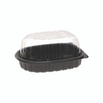 Pactiv Evergreen MealMaster Chicken Roaster Base/Lid, 10 x 7.5 x 4, Black/Clear, Plastic, 110/Carton Pactiv Evergreen MealMaster Chicken Roaster Base/Lid, 10 x 7.5 x 4, Black/Clear, Plastic, 110/Carton