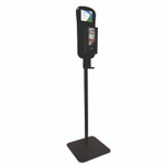Diversey IntelliCare Hybrid Dispenser Floor Stand, 60.6" h, Black