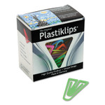 Baumgartens Plastiklips Paper Clips, Extra Large, Smooth, Assorted Colors, 50/Box (BAULP1700) View Product Image
