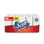Scott Choose-A-Sheet Mega Kitchen Roll Paper Towels, 1-Ply, 7.31 x 11, White, 102/Roll, 15 Rolls Carton (KCC36371) View Product Image