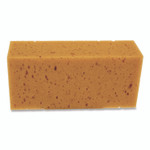 Unger Fixi-Clamp Sponge, 8.5" x 4" x 2.75", Yellow, 10/Carton