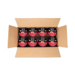 Tru Fru Nature's Hyper-Chilled Strawberries in White and Milk Chocolate, 5 oz Cup, 8/Carton