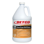 Betco Oven Fryer Grill Cleaner, Characteristic Scent, 1 gal Bottle, 4/Carton