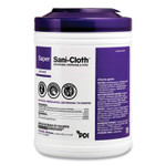 Sani Professional Super Sani-Cloth Germicidal Disposable Wipes, Extra-Large, 1-Ply, 7.5" x 15", Unscented, White, 75/Pack Sani Professional Super Sani-Cloth Germicidal Disposable Wipes, Extra-Large, 1-Ply, 7.5" x 15", Unscented, White, 75/Pack