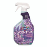 Clorox Scentiva Disinfecting Multi-Surface Cleaner, Bleach Free, Lavender and Jasmine, 32 oz Spray Bottle