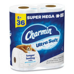 Charmin Ultra Soft Bathroom Tissue, Septic-Safe, 2-Ply, White, 336 Sheets/Roll, 18 Rolls/Carton
