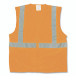 PIP ANSI Class 2 Two-Pocket Zipper Mesh Safety Vest, Polyester Mesh, 2X-Large, Orange PIP ANSI Class 2 Two-Pocket Zipper Mesh Safety Vest, Polyester Mesh, 2X-Large, Orange