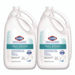 Clorox Healthcare Spore Defense Cleaner Disinfectant, Open System, 1 gal Refill Bottle, 4/Carton