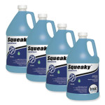 Betco Squeaky Concentrate Floor Cleaner, Characteristic Scent, 1 gal Bottle, 4/Carton