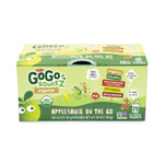 GoGo Squeez Fruit On The Go, Variety Applesauce, 3.2 oz Pouch, 20/Carton