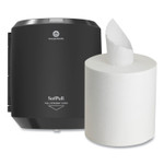 Georgia Pacific Professional SofPull CenterPull Hand Towel Dispenser, 9.63 x 8.88 x 10.94, Black