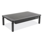 Allsop Metal Art Tri Level Stand, For 27" Monitors, 14.5" x 9.25" x 4.13" to 5.75", Black, Supports 30 lb